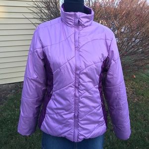 COPY-*LL BEAN REVERSIBLE WINTER PARKA *SKI & SNOWBOARD JACKET *PURPLE & LAVENDER